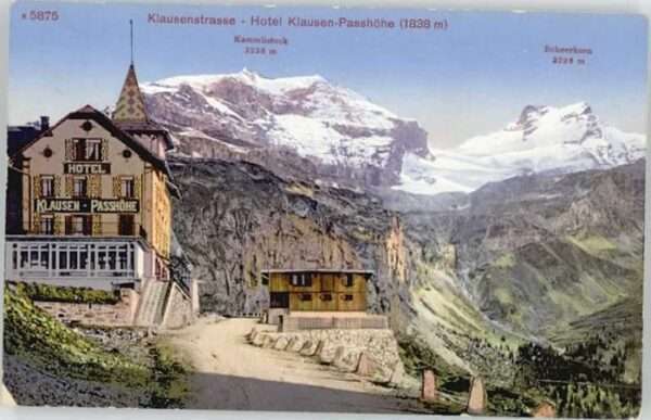 Klausen UR Klausen Hotel Klaussen Passhöhe