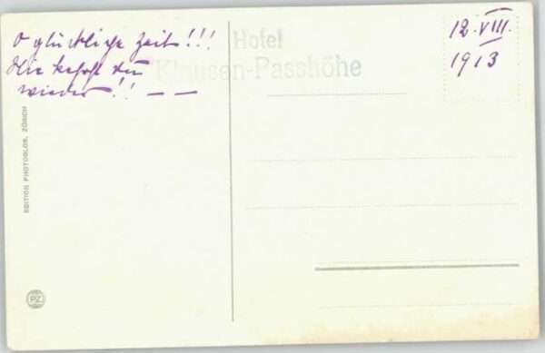 Klausen UR Klausen Hotel Klaussen Passhöhe – Bild 2