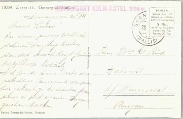 Zermatt VS Zermatt Gornergrat Station – Bild 2