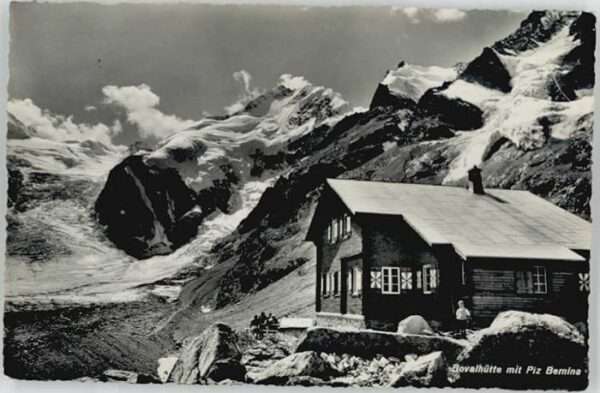 Piz Bernina Bovalhütte