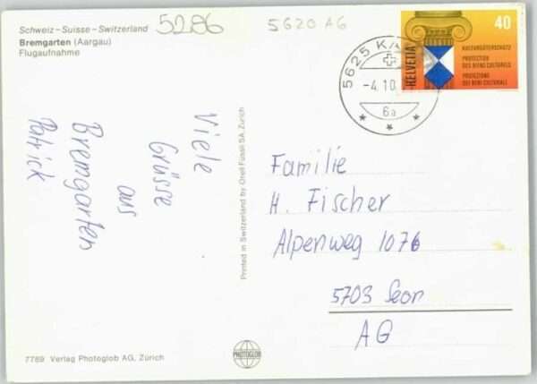 Bremgarten AG Bremgarten Fliegeraufnahme – Bild 2