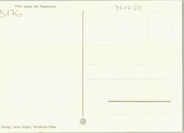 Flims Waldhaus Künstlerkarte – Bild 2