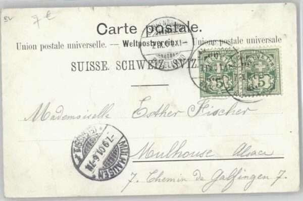 Langenbruck [Handschriftlich] Sanatorium Erzenberg – Bild 2