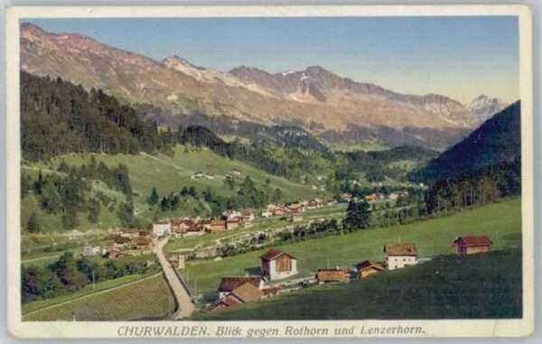 Churwalden Rothorn Lenzerhorn