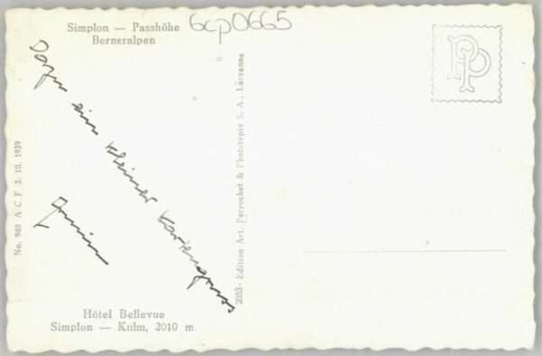Simplon VS Simplon Hotel Bellevue – Bild 2