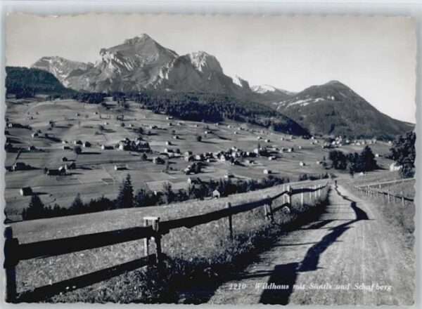 Wildhaus SG Wildhaus Säntis schafberg