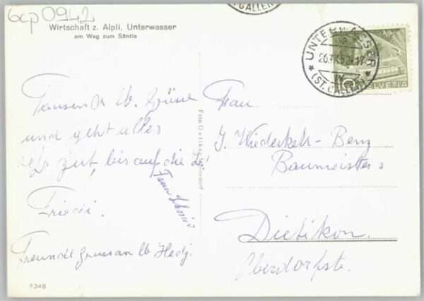 Unterwasser Wirtschaft Alpli – Bild 2