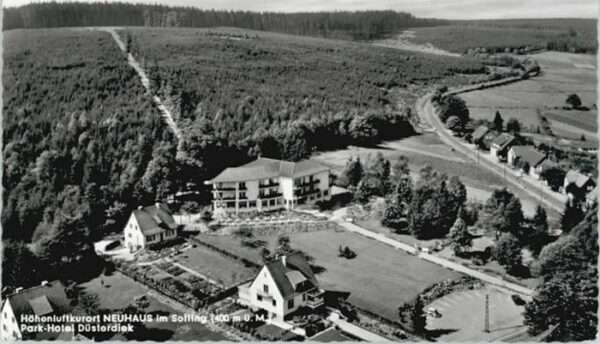 Neuhaus Solling Park Hotel Düsterdiek Fliegeraufnahme
