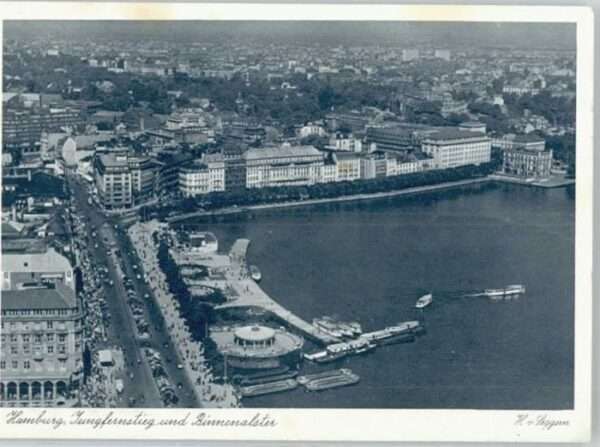 Hamburg Fliegeraufnahme