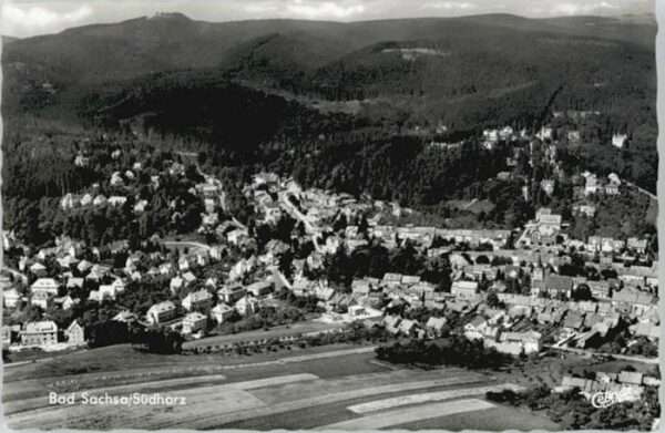 Bad Sachsa Harz Bad Sachsa Fliegeraufnahme
