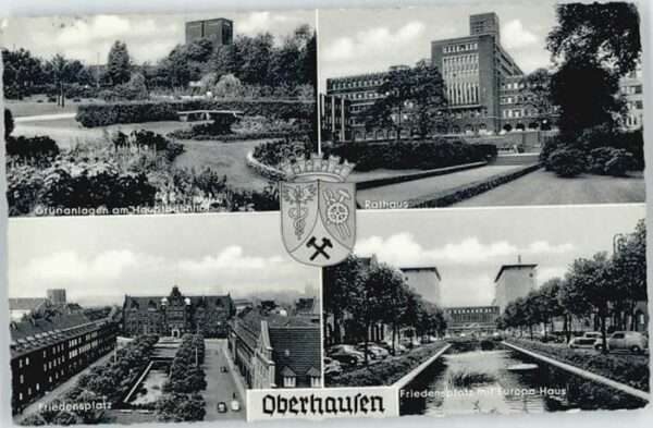Oberhausen Friedensplatz Europa Haus
