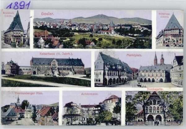 Goslar Brusttuch Kaiserhaus Gildehaus Achterma
