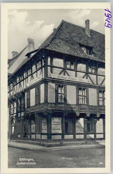 Goettingen Niedersachsen Göttingen Junkernhaus