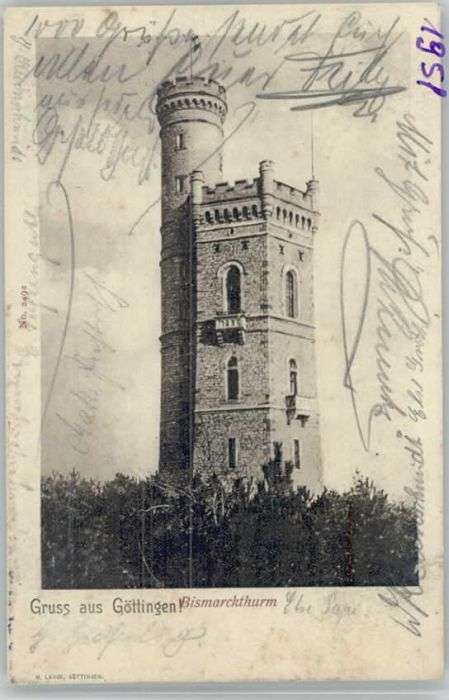 Goettingen Niedersachsen Göttingen Bismarckturm