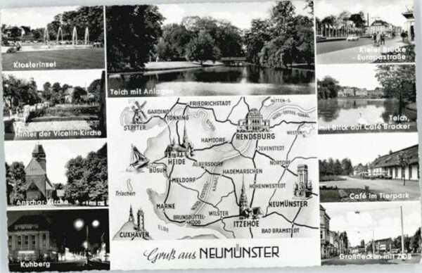 Neumuenster Schleswig-Holstein Neumünster Holstein Klosterinsel Kuhber