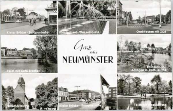 Neumuenster Schleswig-Holstein Neumünster Holstein Kieler Brücke Europ
