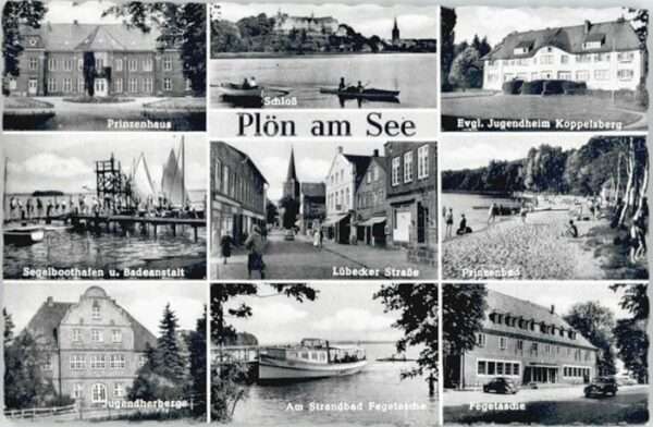 Ploen See Plön Holstein Prinzenhaus Lübecker Stra