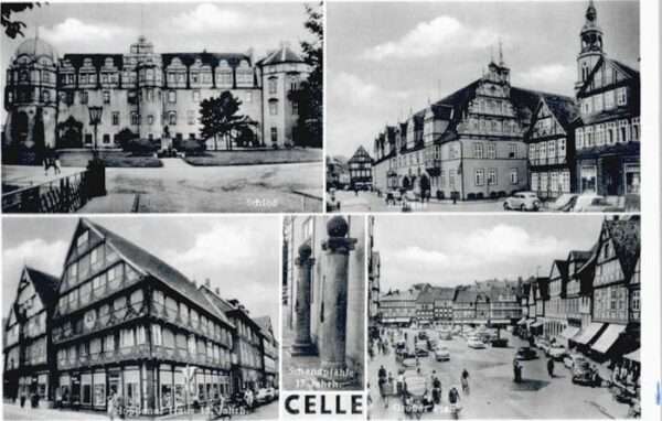 Celle Niedersachsen Celle Schloss Schandpfähle