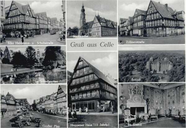 Celle Niedersachsen Celle Hehlentorstrasse Schuhstrasse Hop
