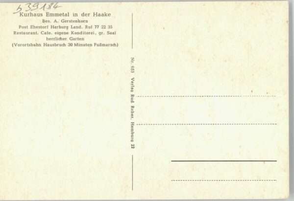 Ehestorf Harburg Kurhaus Emmetal – Bild 2
