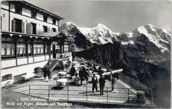 Schynige Platte Eiger Mönch Jungfrau