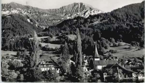 Leissigen Thunersee Morgenberghorn