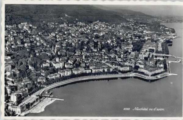 Neuchatel NE Neuchatel Fliegeraufnahme