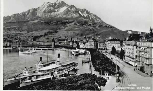 Luzern LU Luzern Schweizerhofquai Pilatus