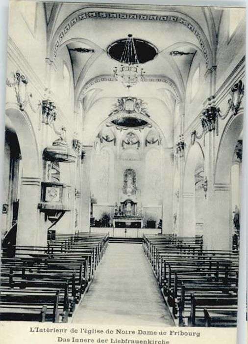 Fribourg FR Fribourg Liebfrauen Kirche