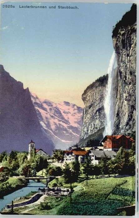 Lauterbrunnen BE Lauterbrunnen Staubbach