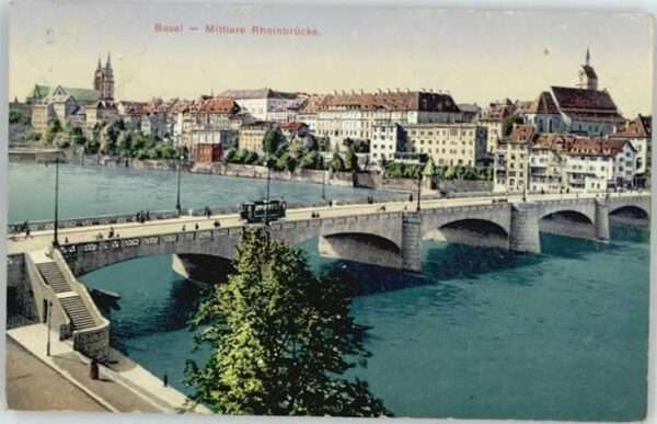 Basel BS Basel Mittlere Rheinbrücke