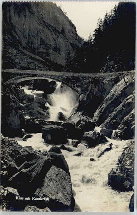 Kandersteg BE Kandersteg Klus Kanderfall