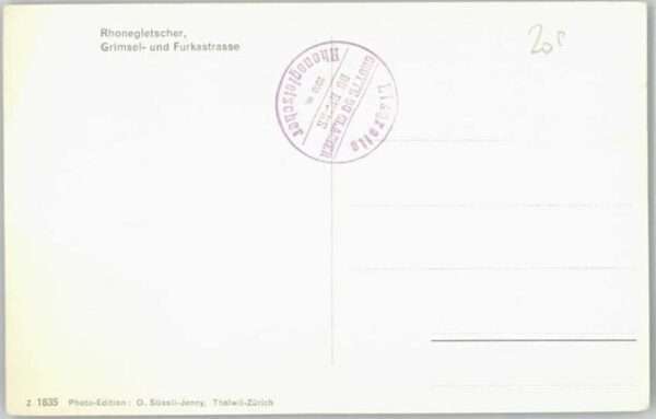 Furka Rhonegletscher Grimsel – Bild 2