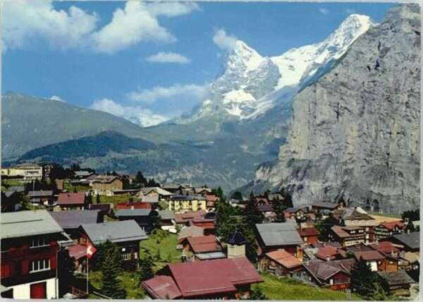 Muerren BE Mürren Eiger Mönch x