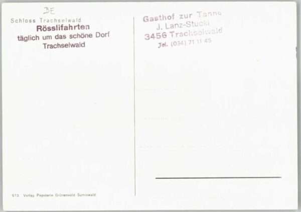 Trachselwald Schloss – Bild 2