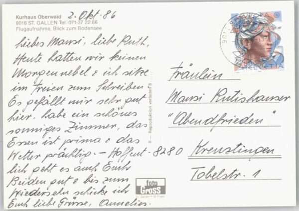 St Gallen SG St Gallen Kurhaus Oberwaid – Bild 2