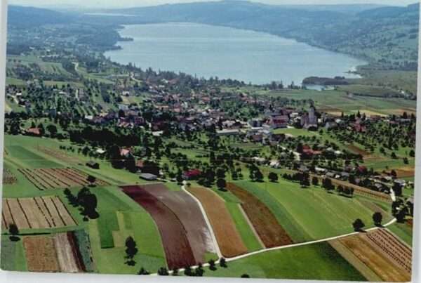 Hallwil See  Fliegeraufnahme