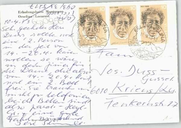 Orselina TI Orselina Erholungsheim Montesano – Bild 2