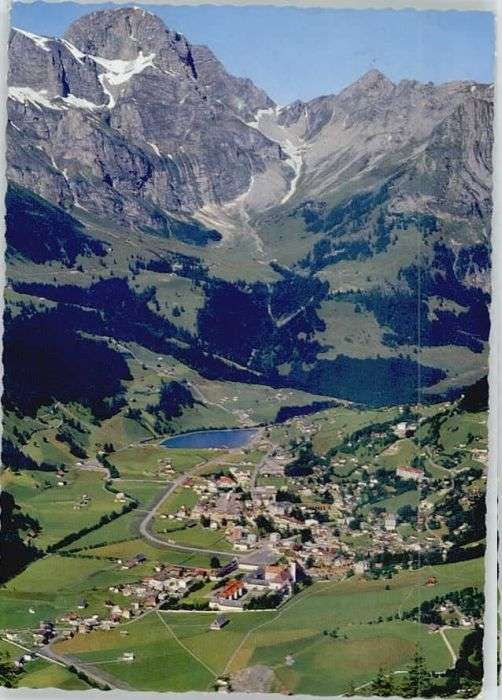 Engelberg OW Engelberg Fliegeraufnahme