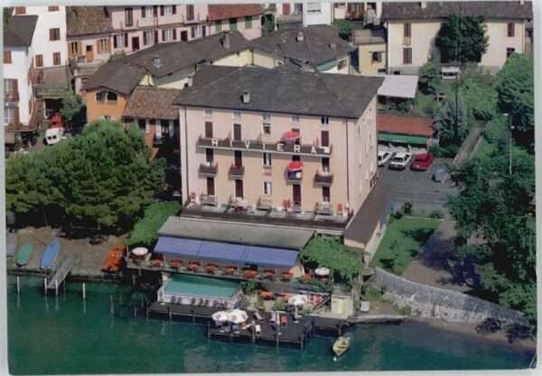 Lugano TI Lugano  Hotel Riviera Fliegeraufnahme