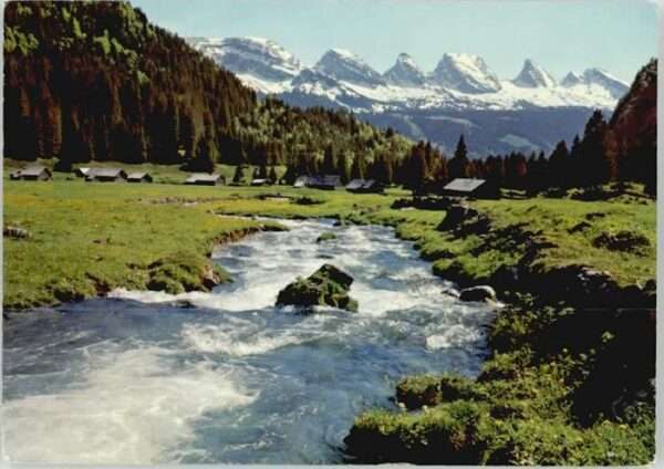 Unterwasser Toggenburg Churfirsten Thur