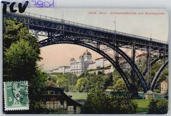 Bern BE Bern Kichenfeldbrücke Bundespalast