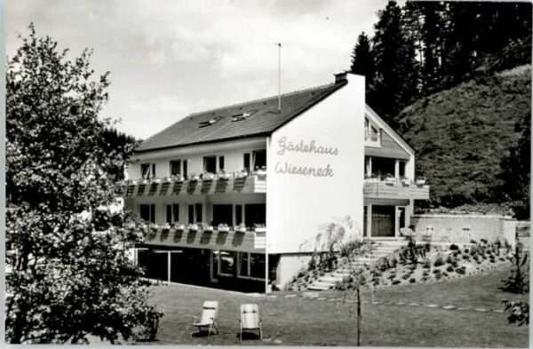 Nussbach Schwarzwald Nussbach [Handschriftlich] Gästehaus Wi