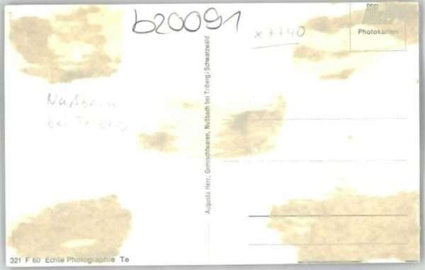 Nussbach Schwarzwald Nussbach [Handschriftlich] – Bild 2