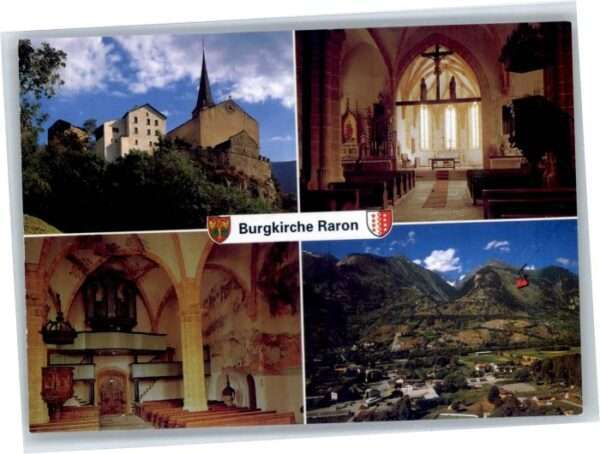 Raron VS Raron Burg Kirche