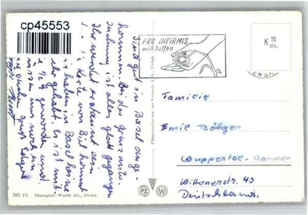 Basel BS Basel [Handschriftlich] Fliegeraufnahme – Bild 2