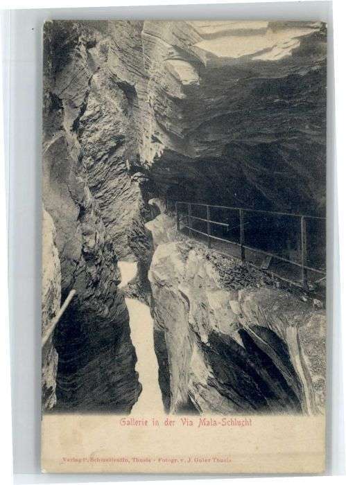 Thusis Via Mala Schlucht