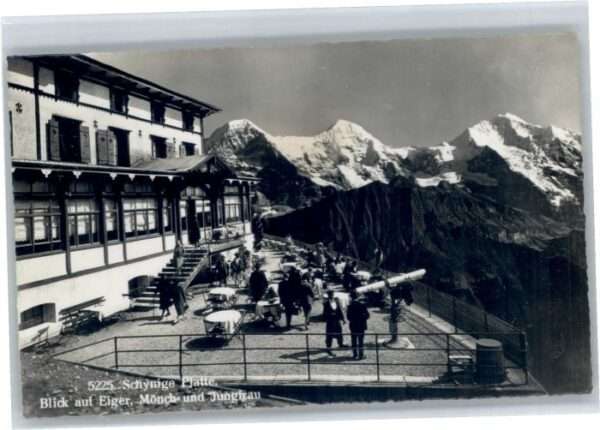 Schynige Platte Eiger Mönch Jungfrau