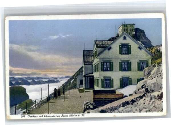 Saentis AR Säntis Gasthaus Observatorium