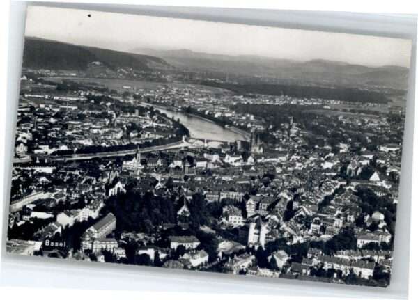 Basel BS Basel Fliegeraufnahme